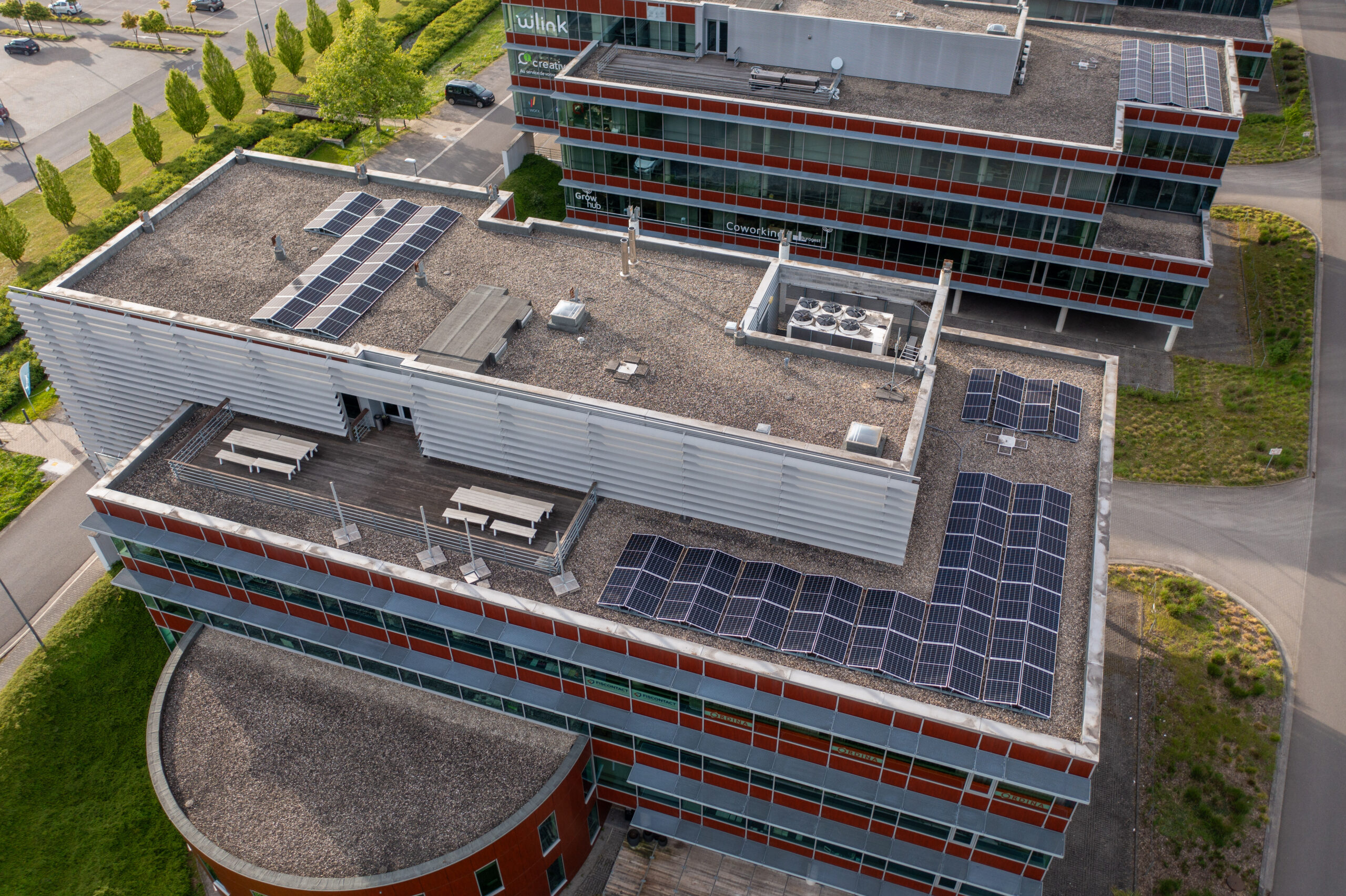 B2B project zonnepanelen in Namen van Solar Engineering